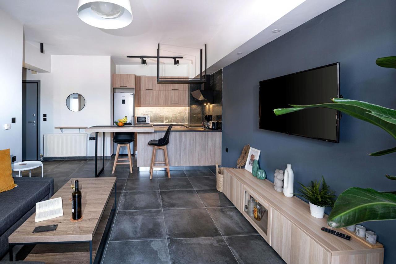 Nostos Central Apartment ハニア エクステリア 写真